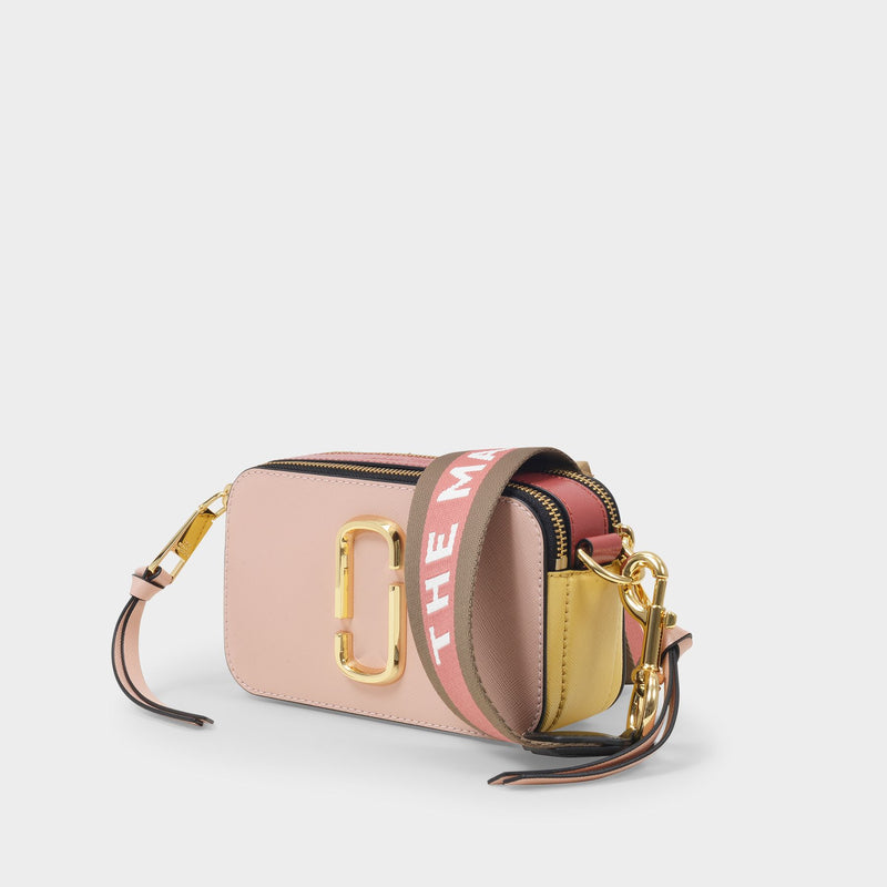 The Snapshot Crossbody - Marc Jacobs -  New Pink Multi - Leather
