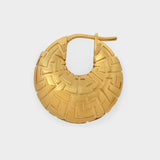 Geena Earrings in Gold Brass