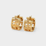 Goldie Mini Earrings in Gold Brass