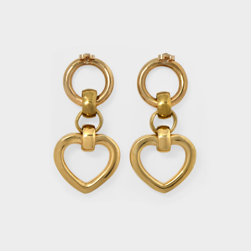 Tesoro Brass Earrings