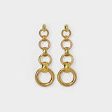 Scala Brass Earrings