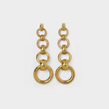 Scala Brass Earrings