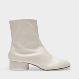 Ankle Boots Tabi H30 in White Soft Vintage Leather