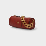 Xx Mini Cylinder Hobo Bag - Manu Atelier - Redbole - Leather