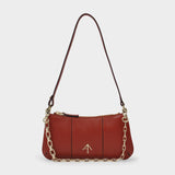 Mini Pita Bag in Redbole Leather
