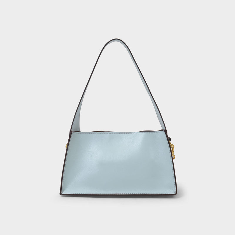 Mini Kesme Bag in Blue Leather