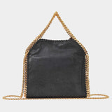 Falabella Mini Hobo Bag - Stella Mccartney -  Black  - Leather Vegan