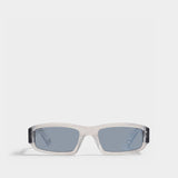 Altu Sunglasses in Grey Acetate