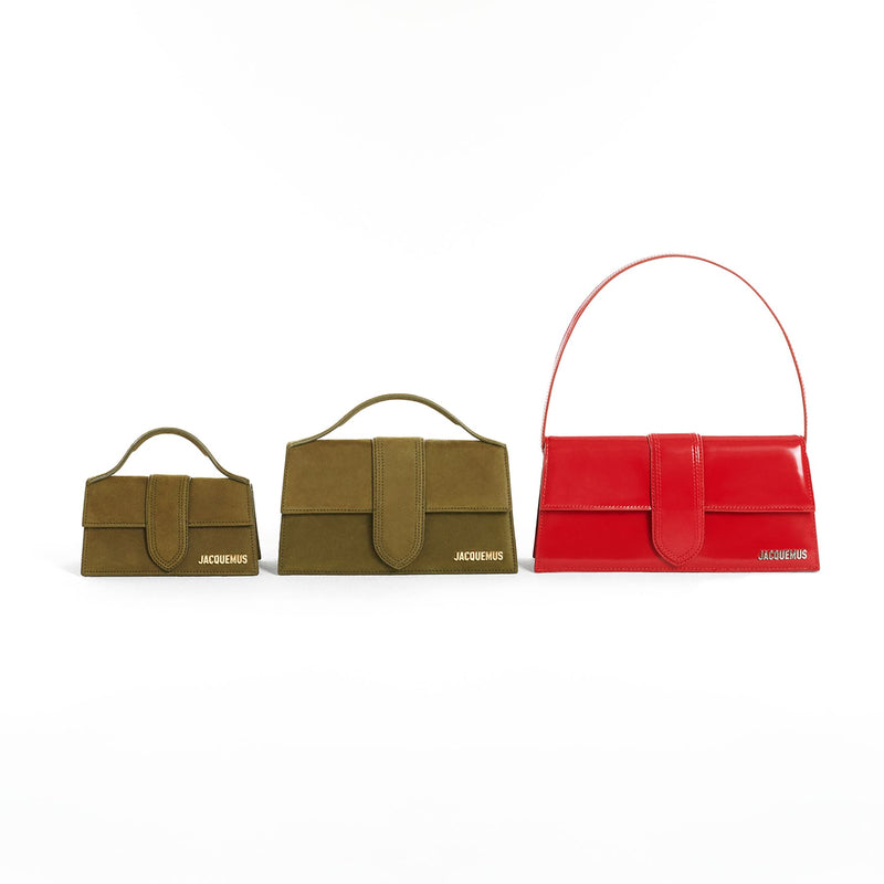 Le Bambino Bag - Jacquemus - Leather - Dark Khaki