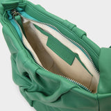 Fonda Bag in Green Leather