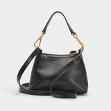 Joan Mini Hobo Bag - See By Chloe -  Black - Leather
