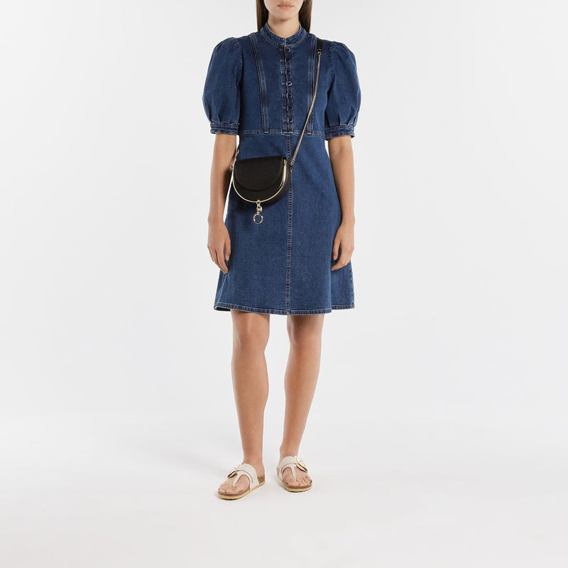 Mara Evening Bag See By Chloé Leather Black