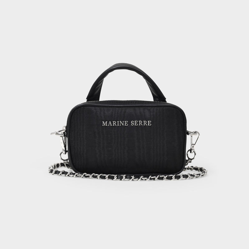 Mini Madame Bag in Black Canvas