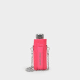 Bottle Bag in Pink Canvas