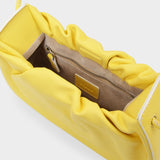 Kiki Bag in Yellow Leather