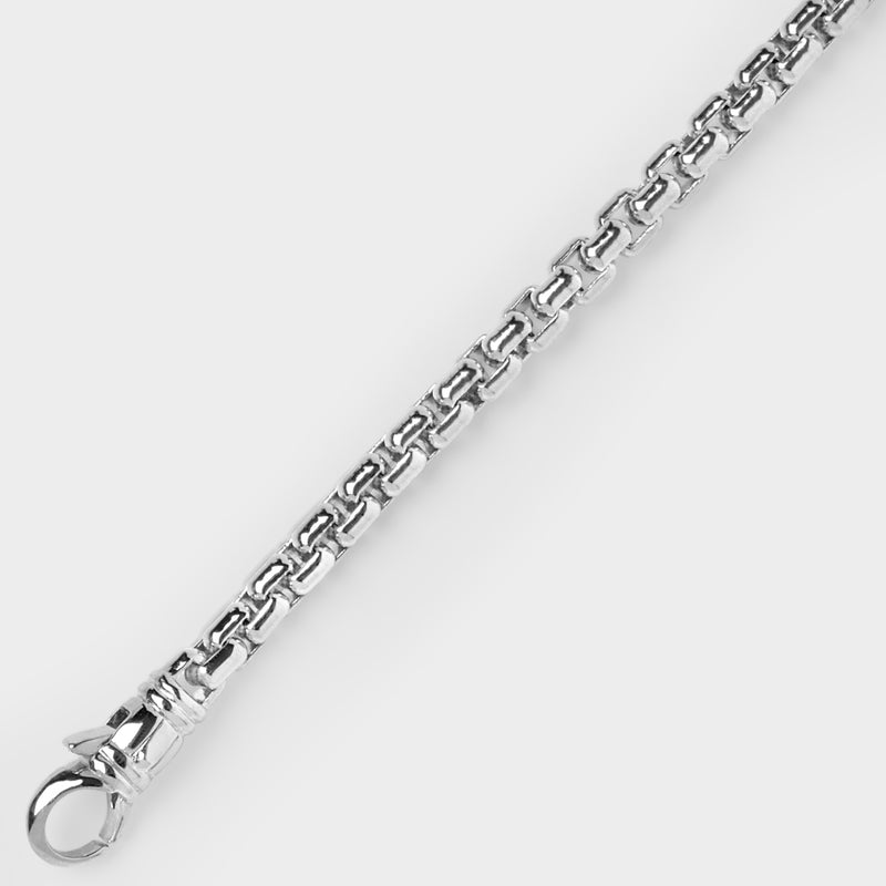 Venetian Single M Bracelet in Sterling Silver and