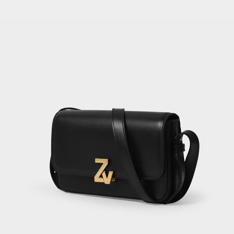 Zv Initiale Le Mini Hobo Bag - Zadig & Voltaire -  Black - Leather