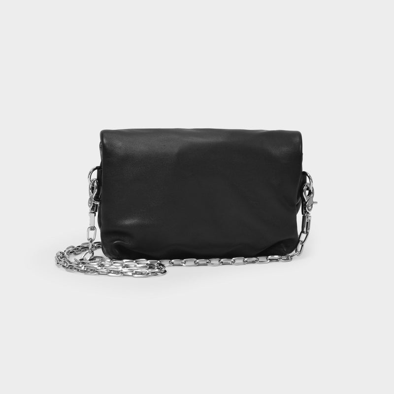 Rockyssime Xs Hobo Bag - Zadig & Voltaire -  Black - Leather