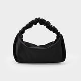 Mini Scrunchie Bag Black