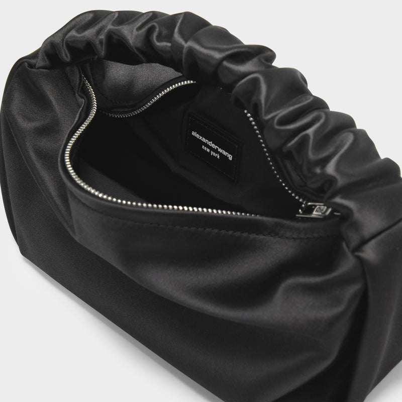 Mini Scrunchie Bag Black