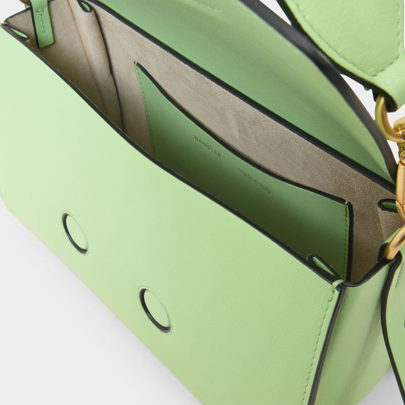 Georgia Bag in Green Leather